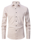 Slim fit simple shirt-D189