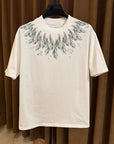 Full of collar feathers TEE-D715