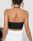 Backless party camisole tops-D59