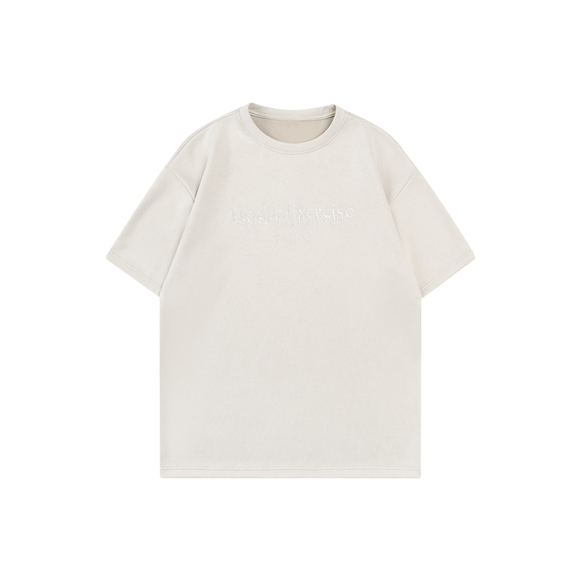 Textured embroidered letters TEE-D503