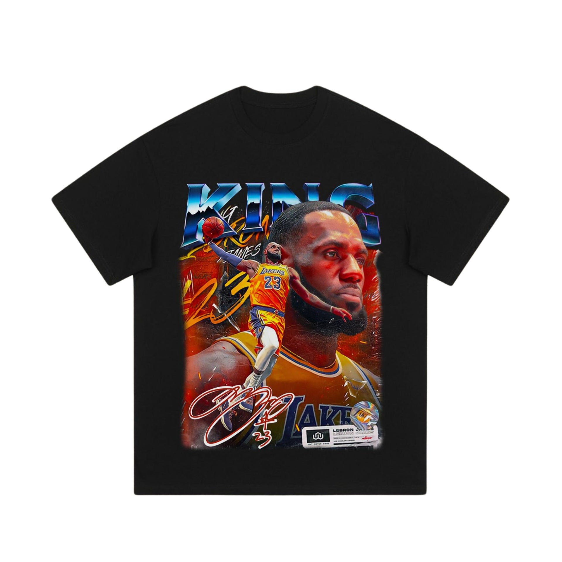 Oversized logo TEE-D351