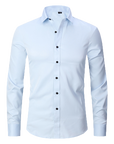 Slim fit simple shirt-D189