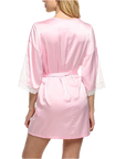 Flared-sleeved robe-D17