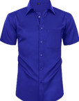 Busines solid color shirt-D188