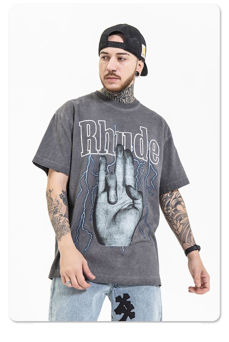 Thunder &amp; Palm Tee-D397