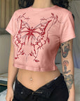 Butterfly short TEE-D391