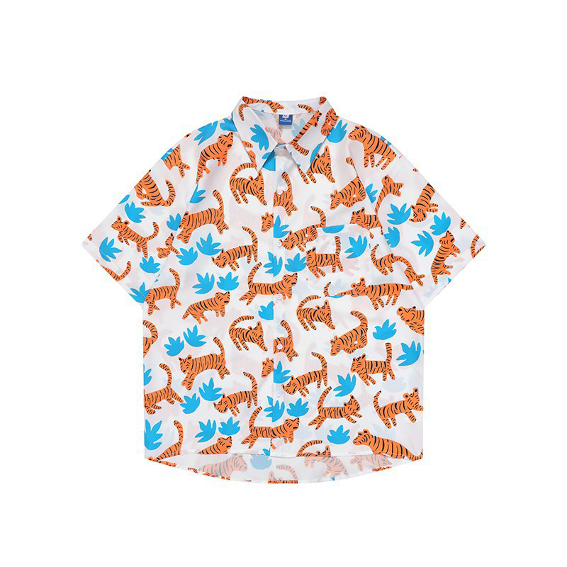 Vintage printed shirt-D457