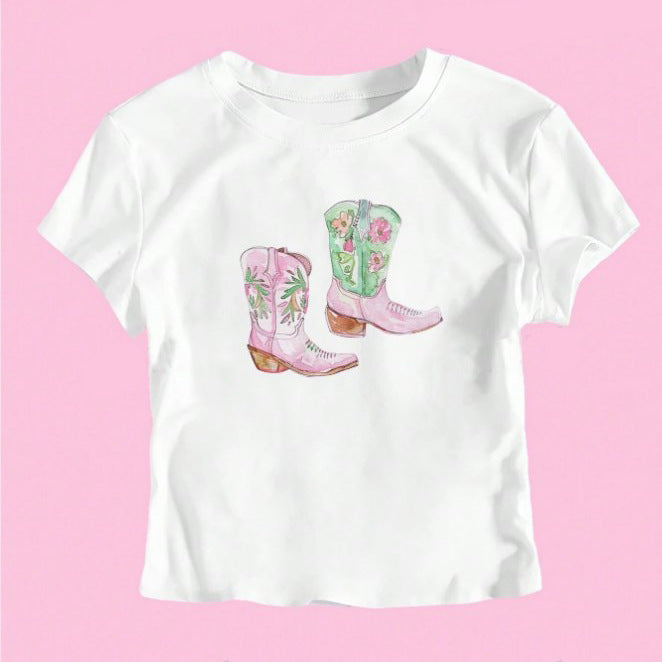 Personalized print TEE-D390