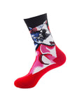 Cartoon mid-tube socks-D236