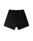 Solid color drawstring shorts-C11