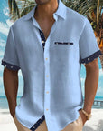 Beach holiday shirt-D741