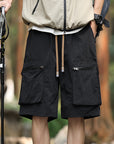 Multi-pocket shorts-D109