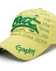 Baseball cap with 3D embroidery-D294