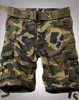 Camouflage overalls and shorts-D338
