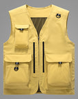 Workwear&outdoor multi-pocket vest-D670