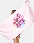 Printed Beach Towel -D247