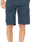 Multi-Pocket Cargo Shorts-D337