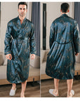 Ice silk robe-D18