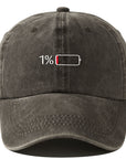 "Low Battery "Baseball Cap-D295