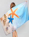 Printed Beach Towel -D247