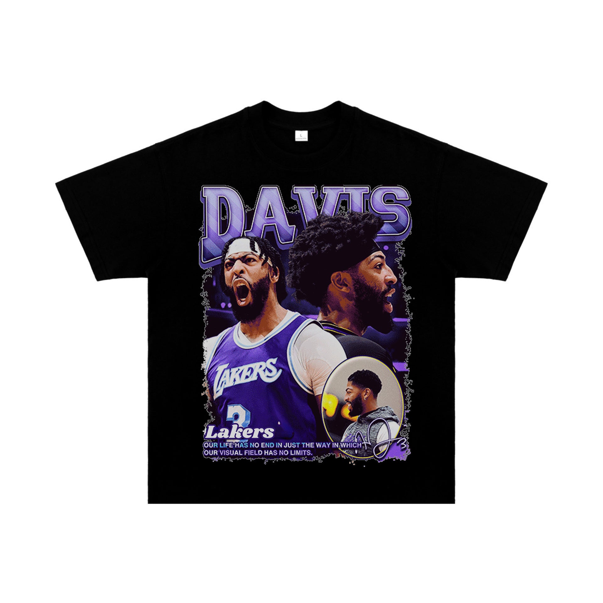 Oversized logo TEE-D351