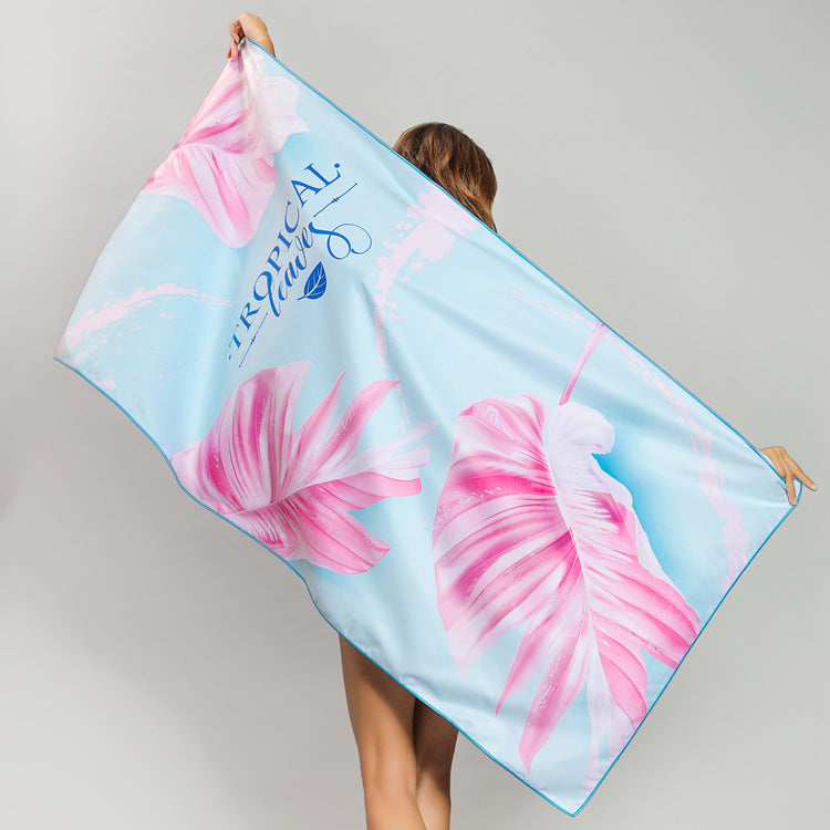Printed Beach Towel -D247