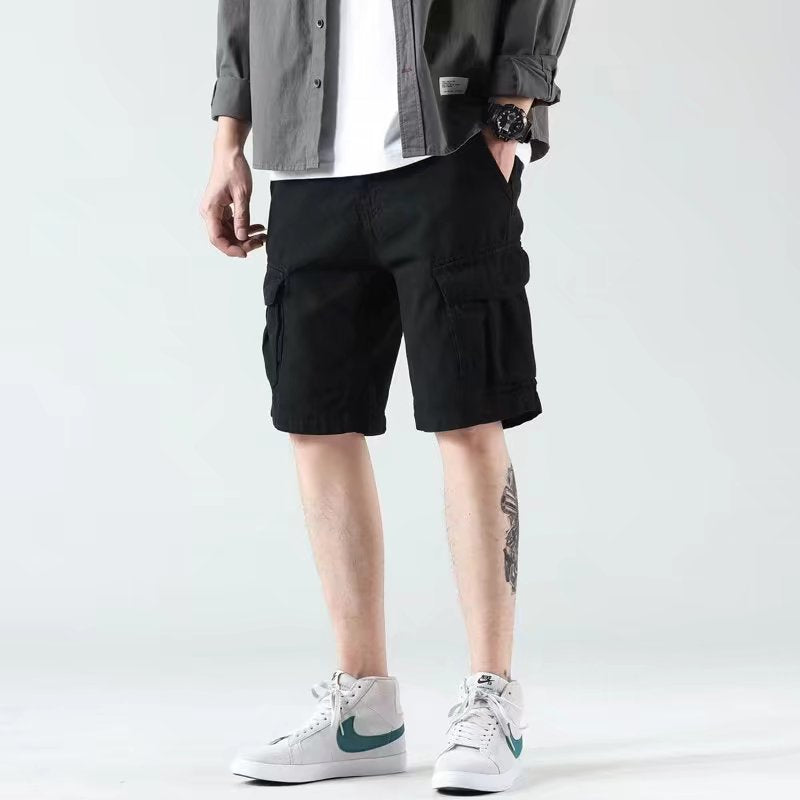 Versatile cargo pants-D429