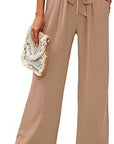 Wide-leg pants-D118