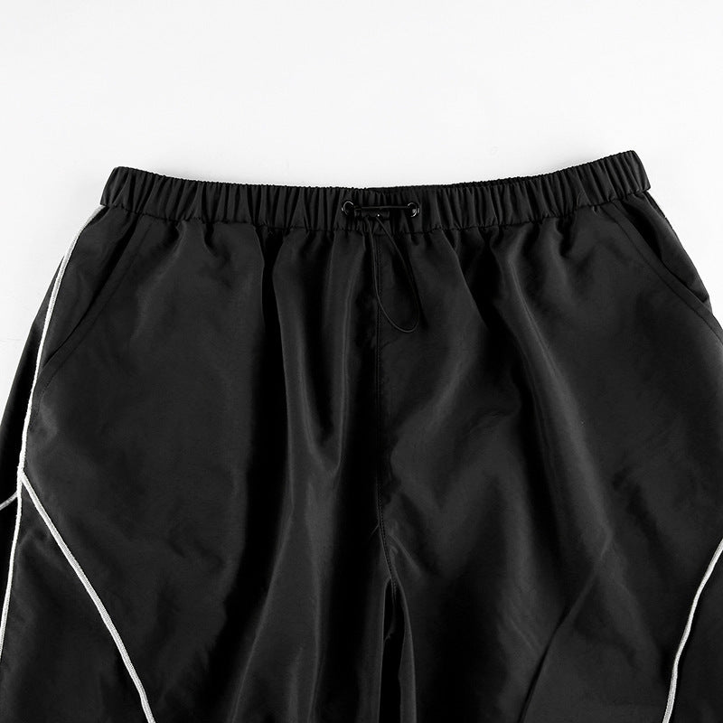 Line pants oversize-D33