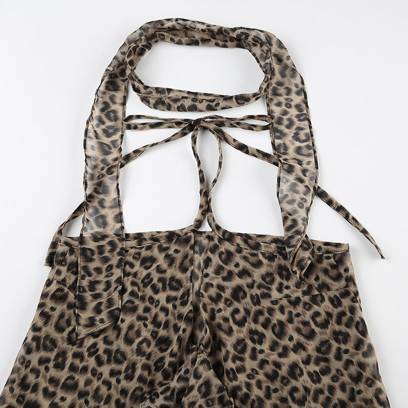 Sexy Leopard Print Camisole-D617