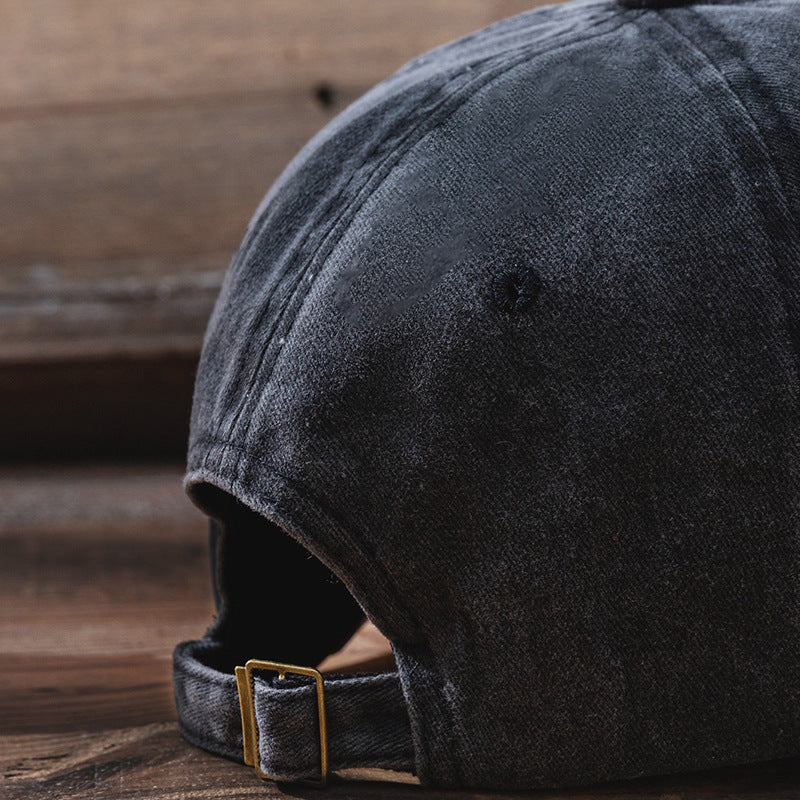 Versatile embroidered baseball cap-D293