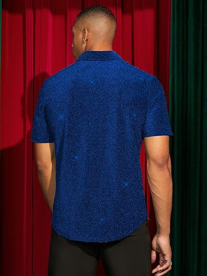 Disco Sequin Shirt-D50