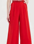 Casual wide-leg pants-D121