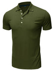 Business button fitted polo-D199