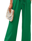 Wide-leg pants-D118