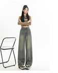 Vintage wide-leg jeans-D811