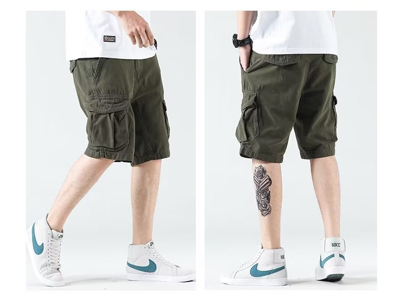 Versatile cargo pants-D429