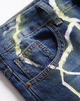 Lightning jeans-D611