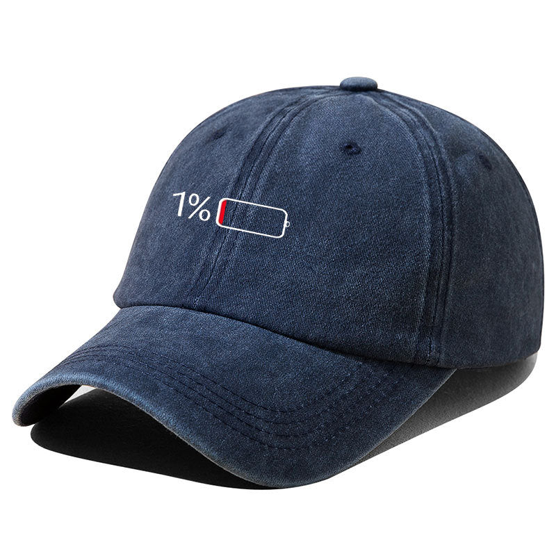 "Low Battery "Baseball Cap-D295