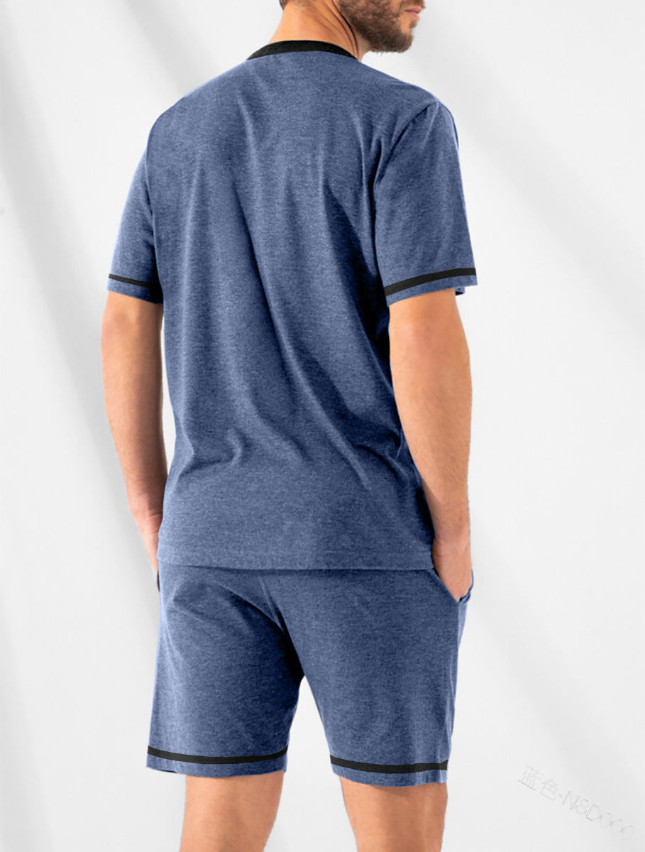 Short-sleeved suit-D259