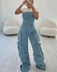 Overalls jeans-D815