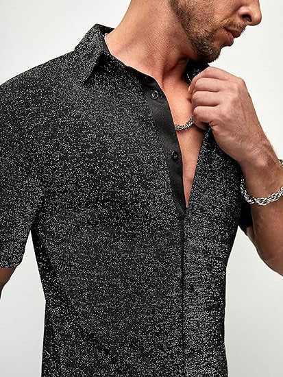 Disco Sequin Shirt-D50