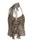 Sexy Leopard Print Camisole-D617