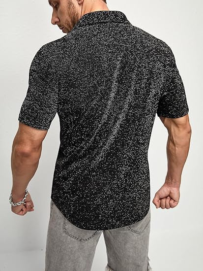 Disco Sequin Shirt-D50