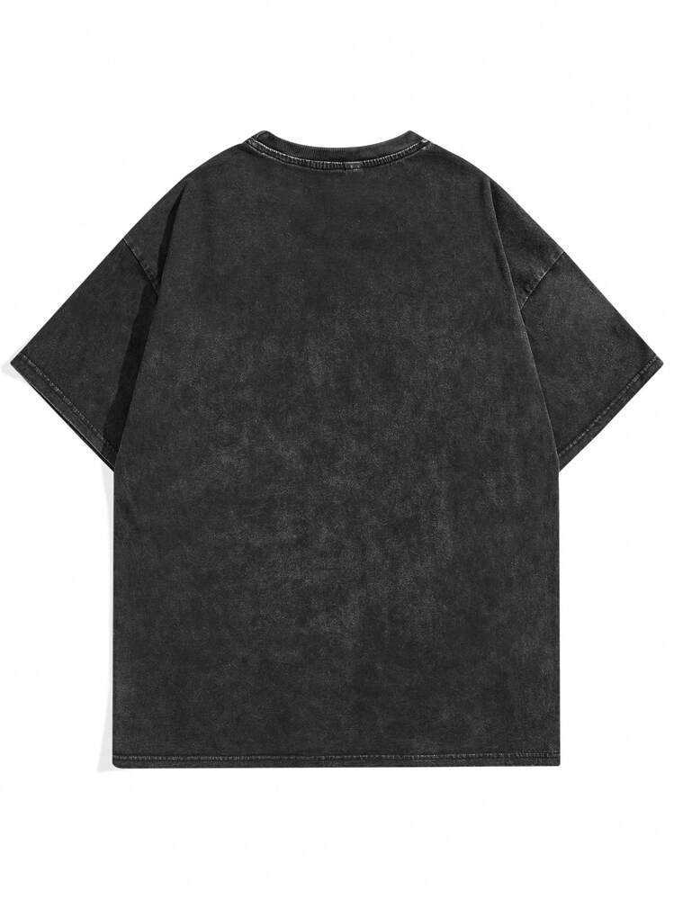 Eye pattern printed tee-D784