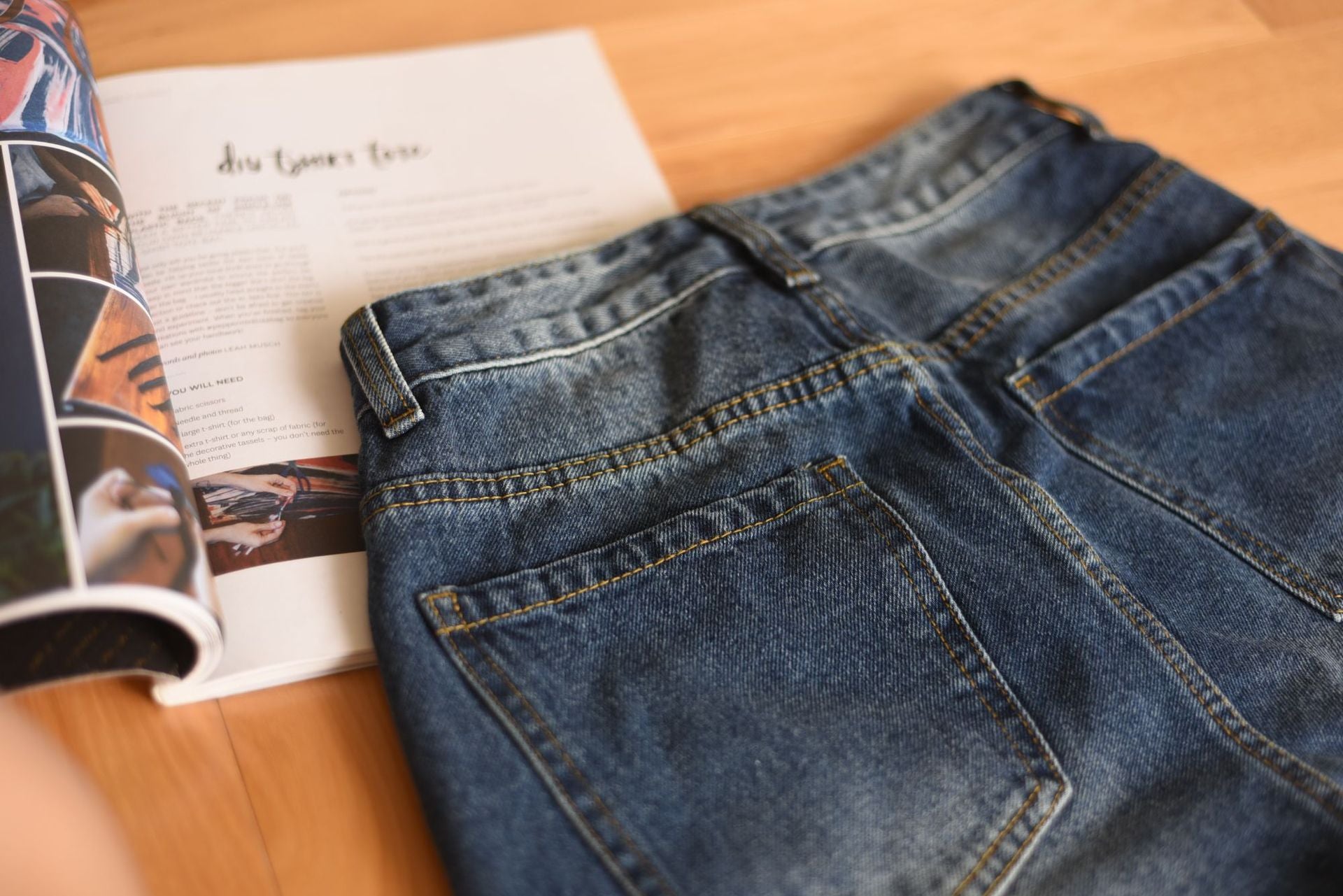 Retro fashion jeans-D99