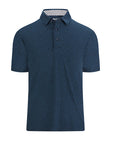 Business button fitted polo-D202