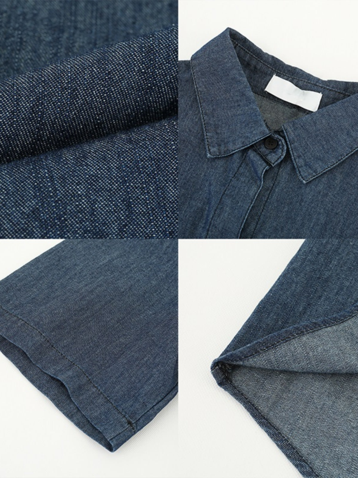 Denim solid suit-D126