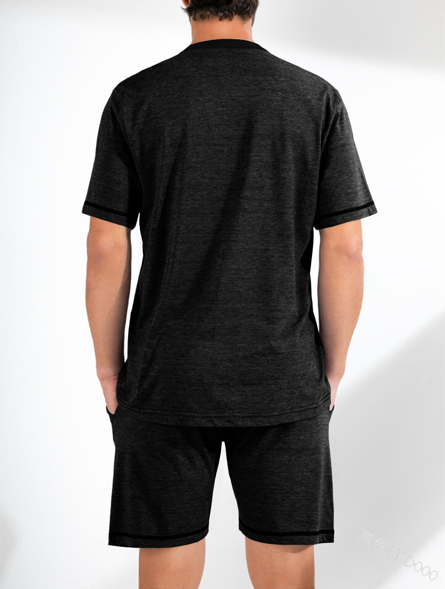 Short-sleeved suit-D259