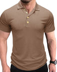 Business button fitted polo-D199